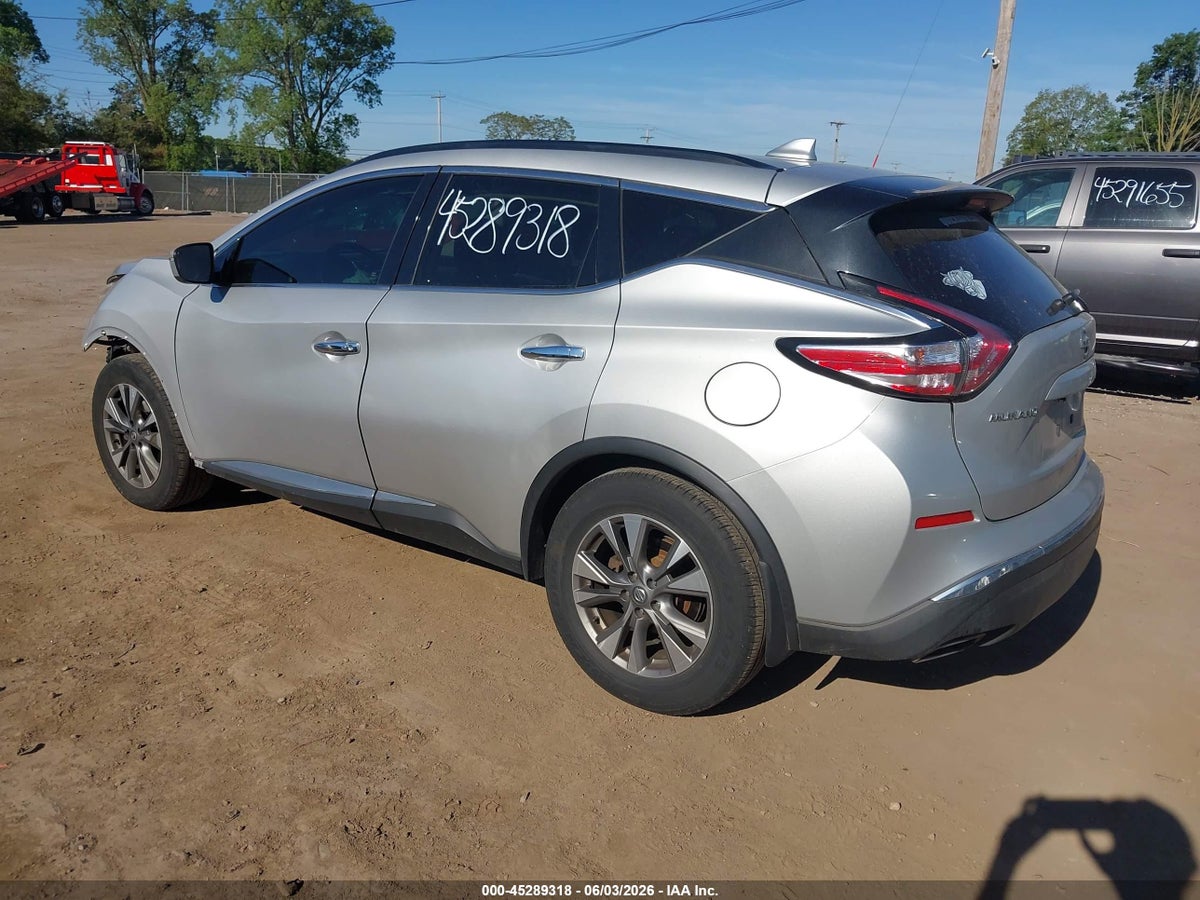 2017 NISSAN MURANO PLATINUM/S/SL/SV — снимка 3