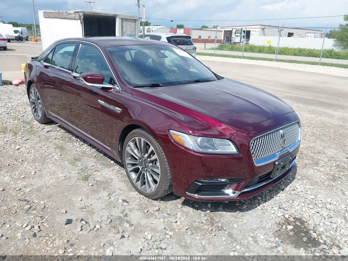 2018 LINCOLN CONTINENTAL SELECT