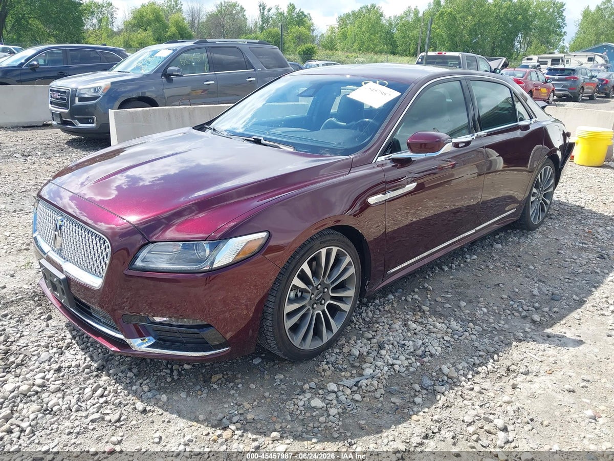 2018 LINCOLN CONTINENTAL SELECT — снимка 2