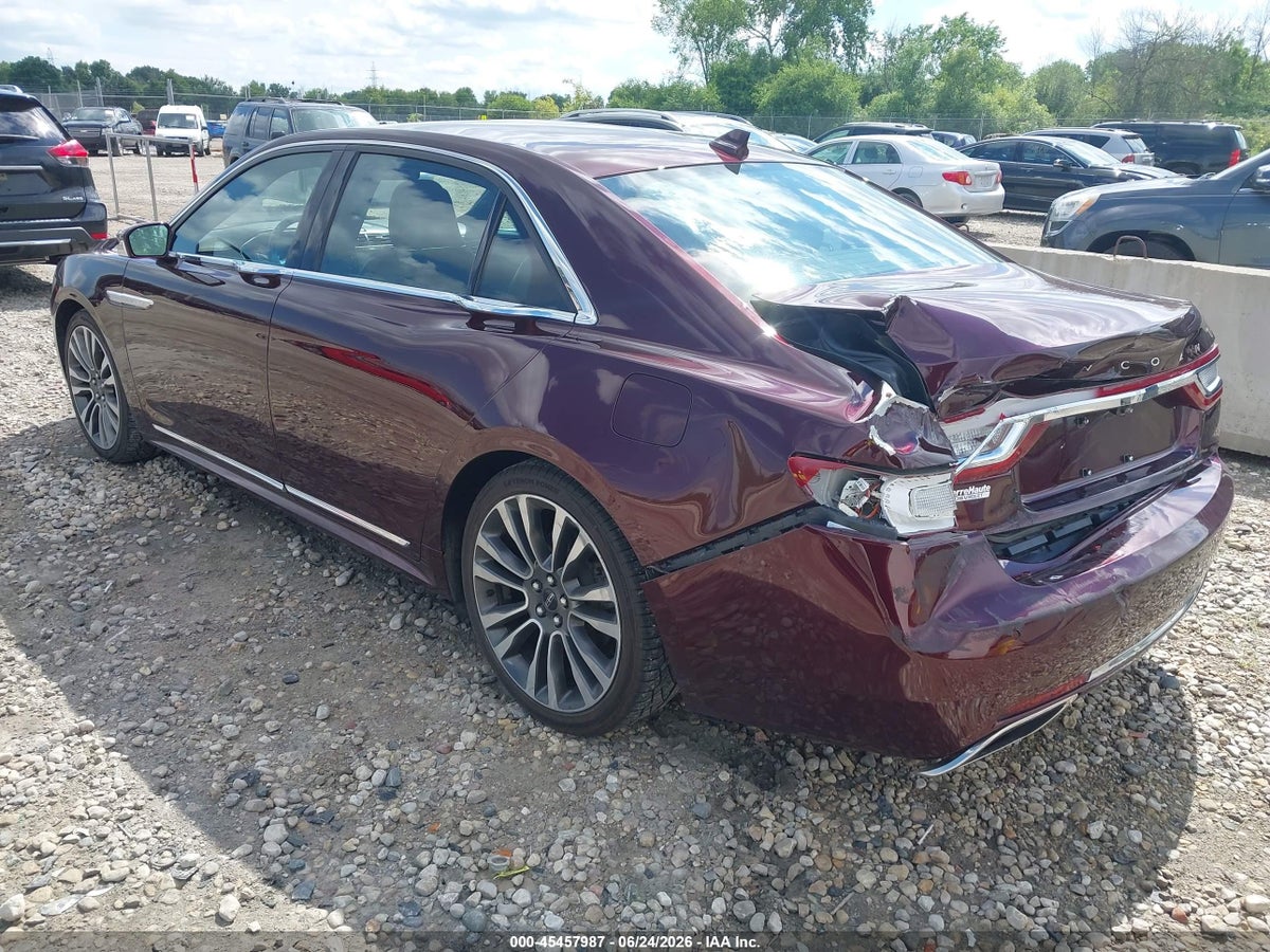 2018 LINCOLN CONTINENTAL SELECT — снимка 3