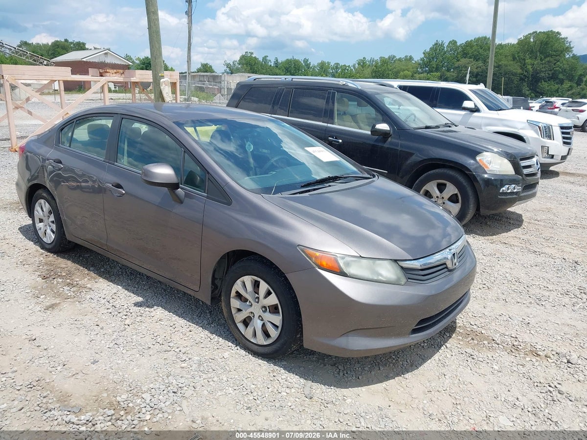 2012 HONDA CIVIC LX