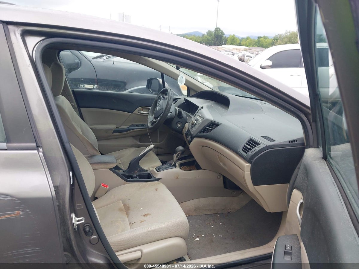 2012 HONDA CIVIC LX — снимка 5