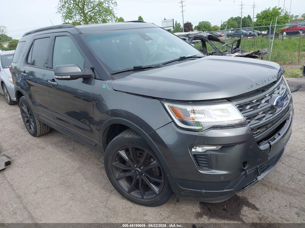 2018 FORD EXPLORER XLT