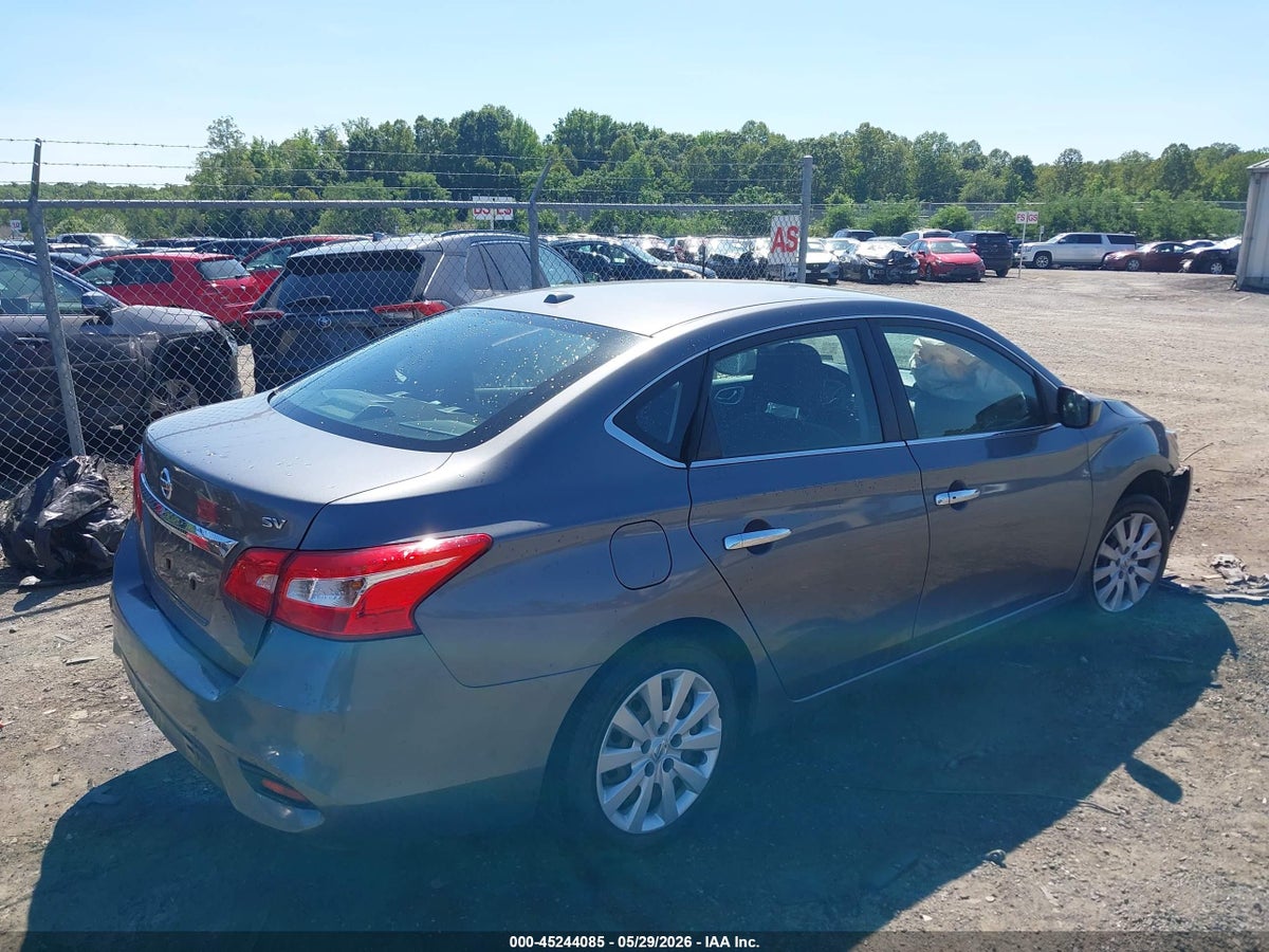 2017 NISSAN SENTRA SV — снимка 4