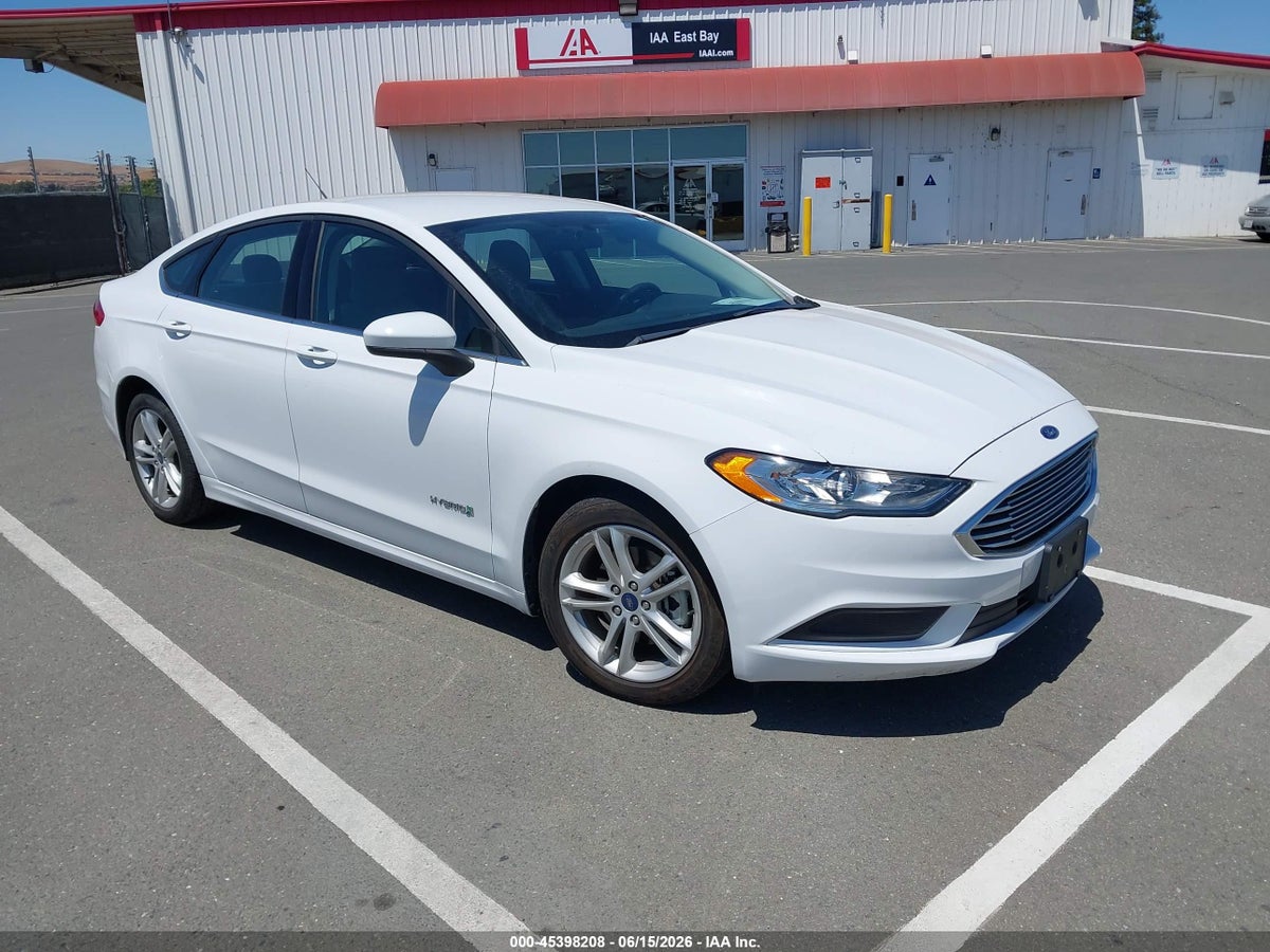 2018 FORD FUSION HYBRID S