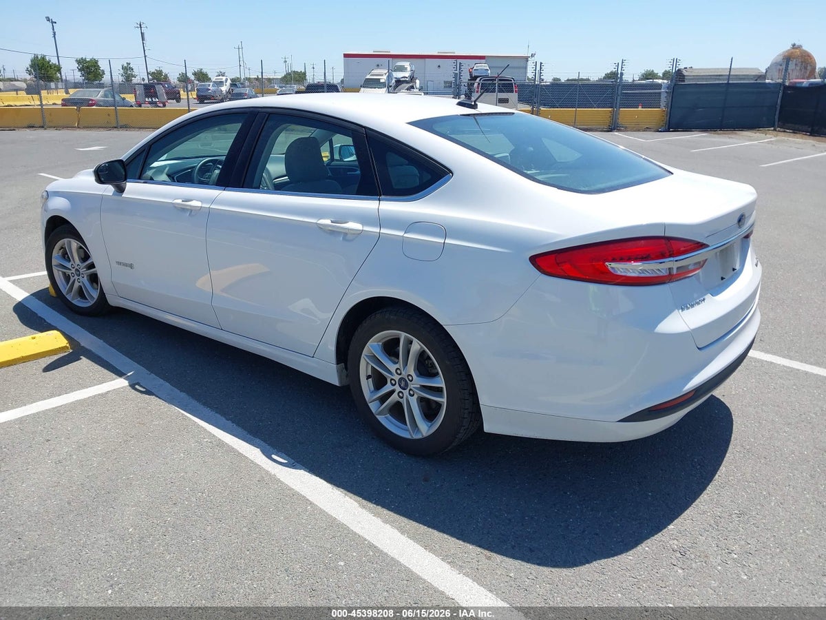 2018 FORD FUSION HYBRID S — снимка 3