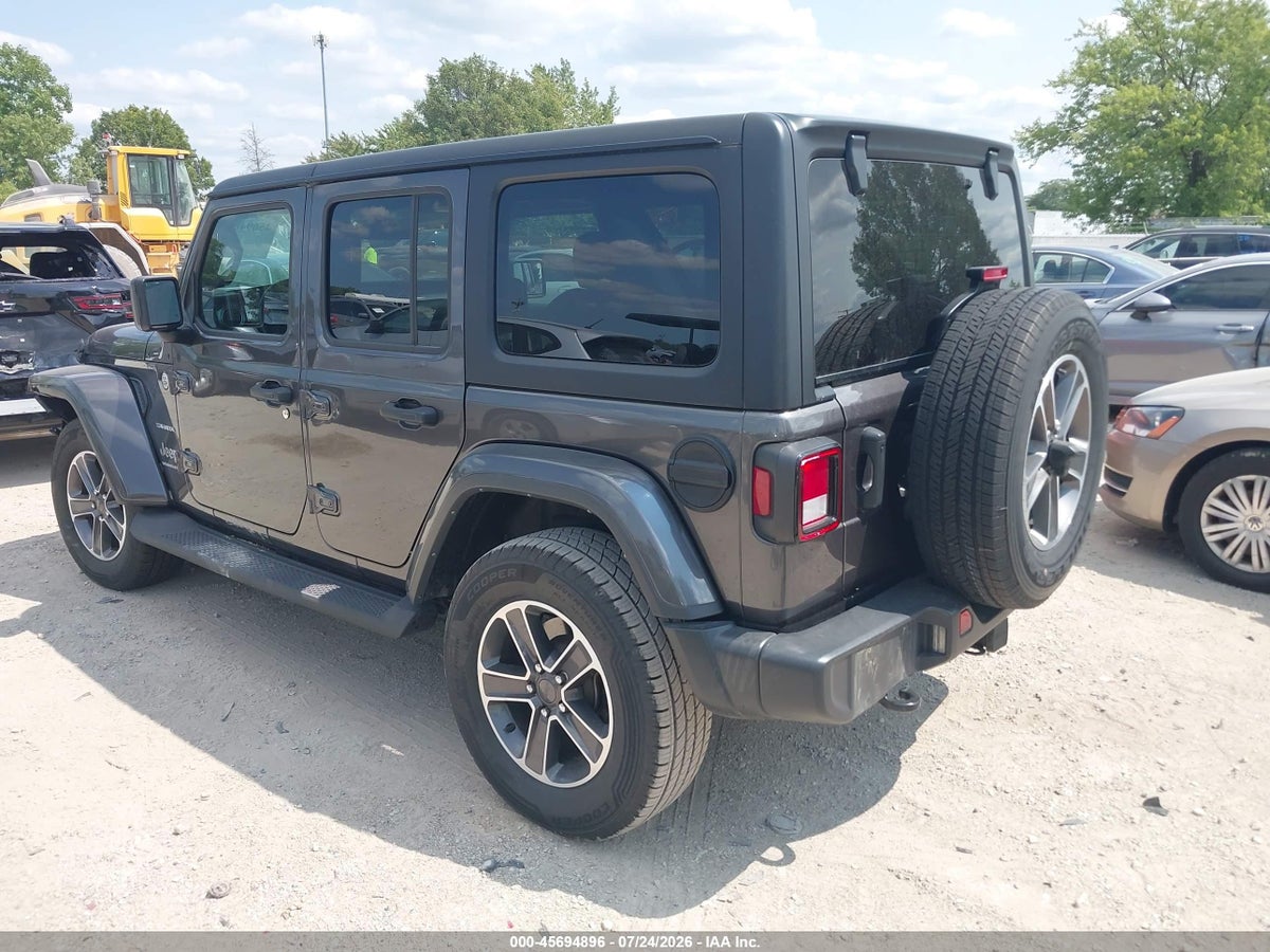 2023 JEEP WRANGLER 4-DOOR SAHARA 4X4 — снимка 3