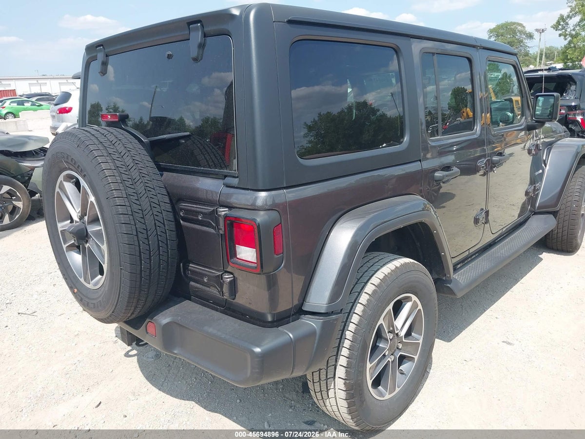 2023 JEEP WRANGLER 4-DOOR SAHARA 4X4 — снимка 4