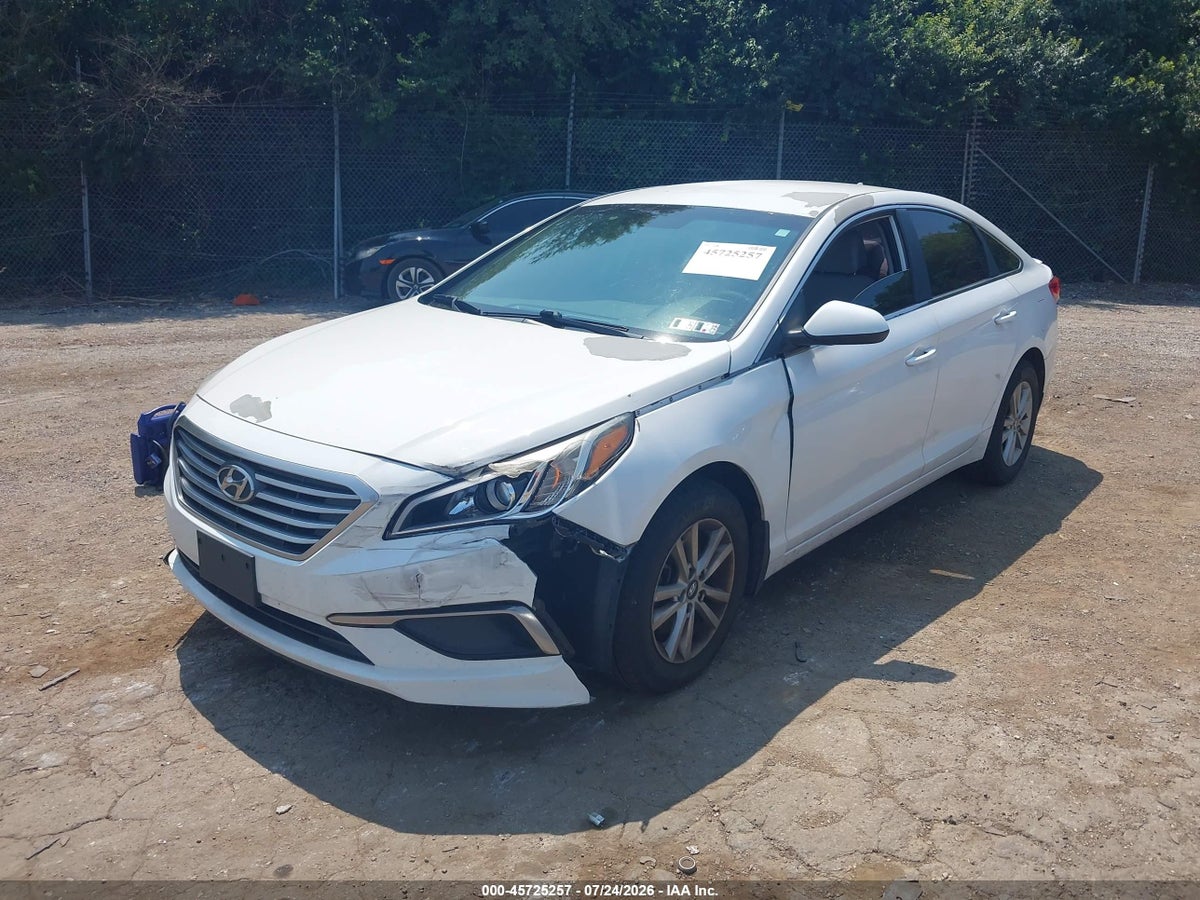 2017 HYUNDAI SONATA SE — снимка 2