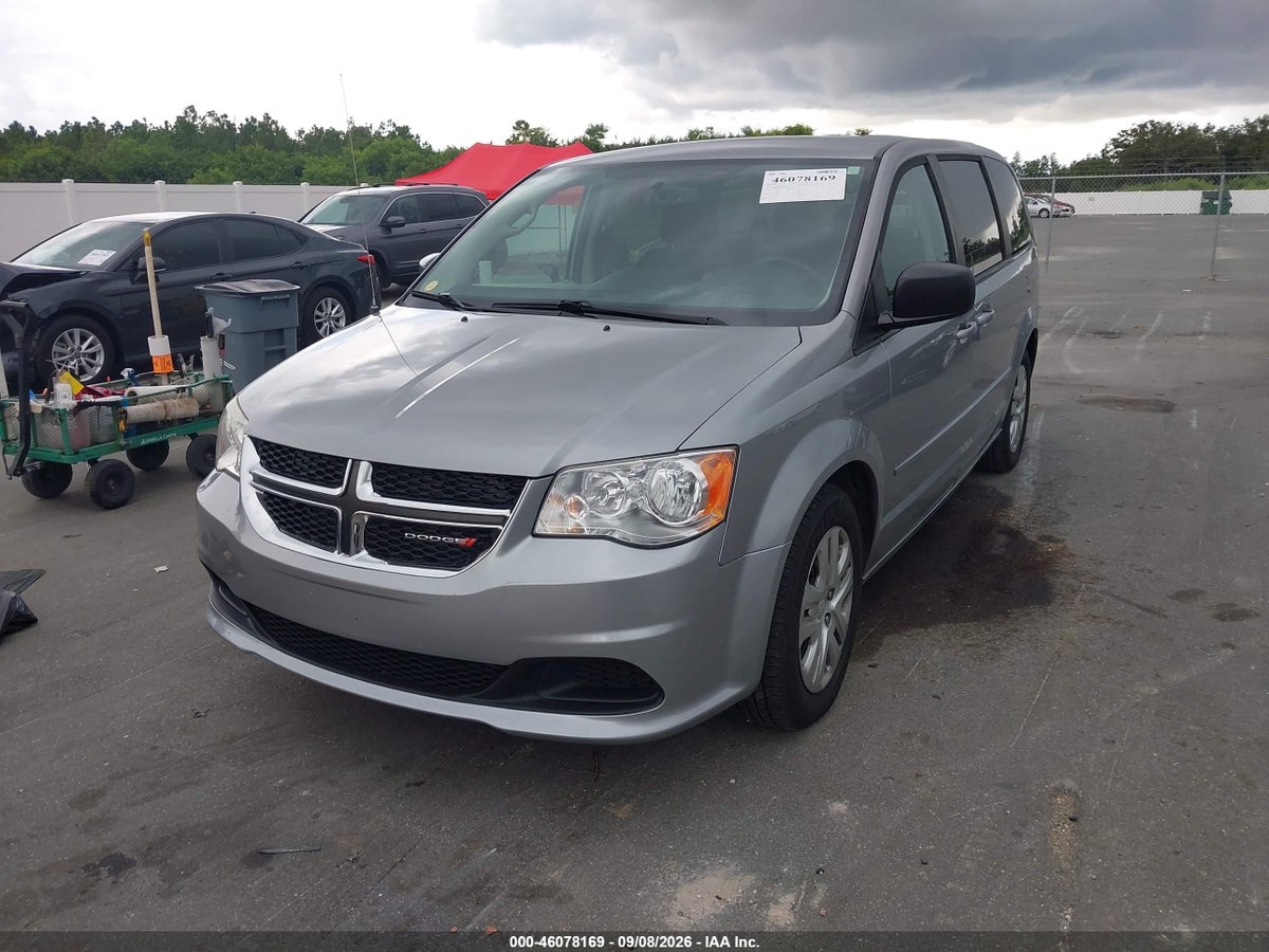 2016 DODGE GRAND CARAVAN SE — снимка 2