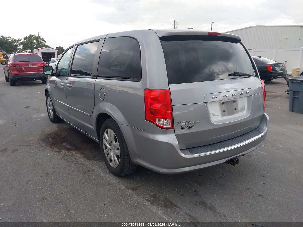 2016 DODGE GRAND CARAVAN SE — снимка 3
