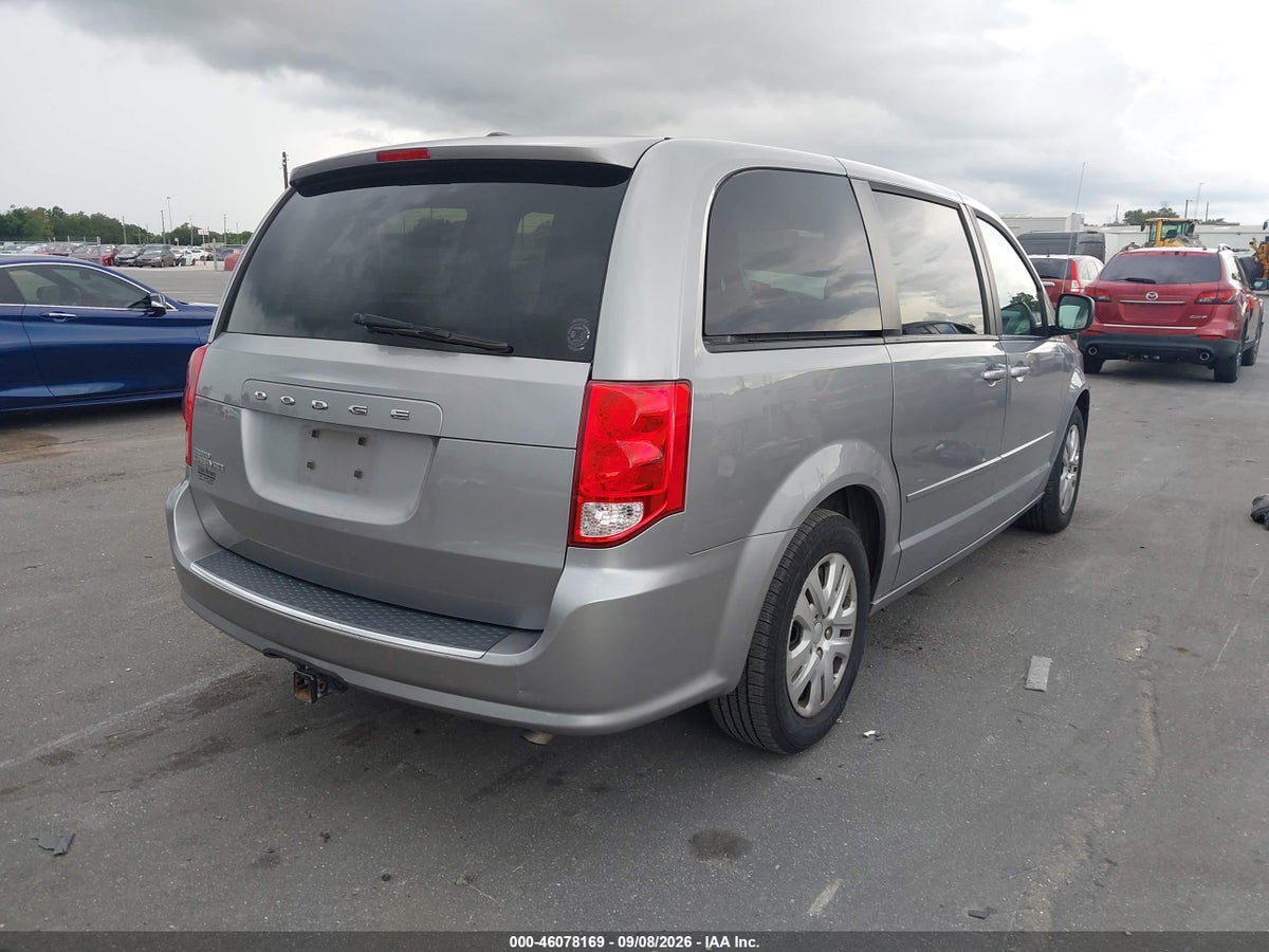2016 DODGE GRAND CARAVAN SE — снимка 4
