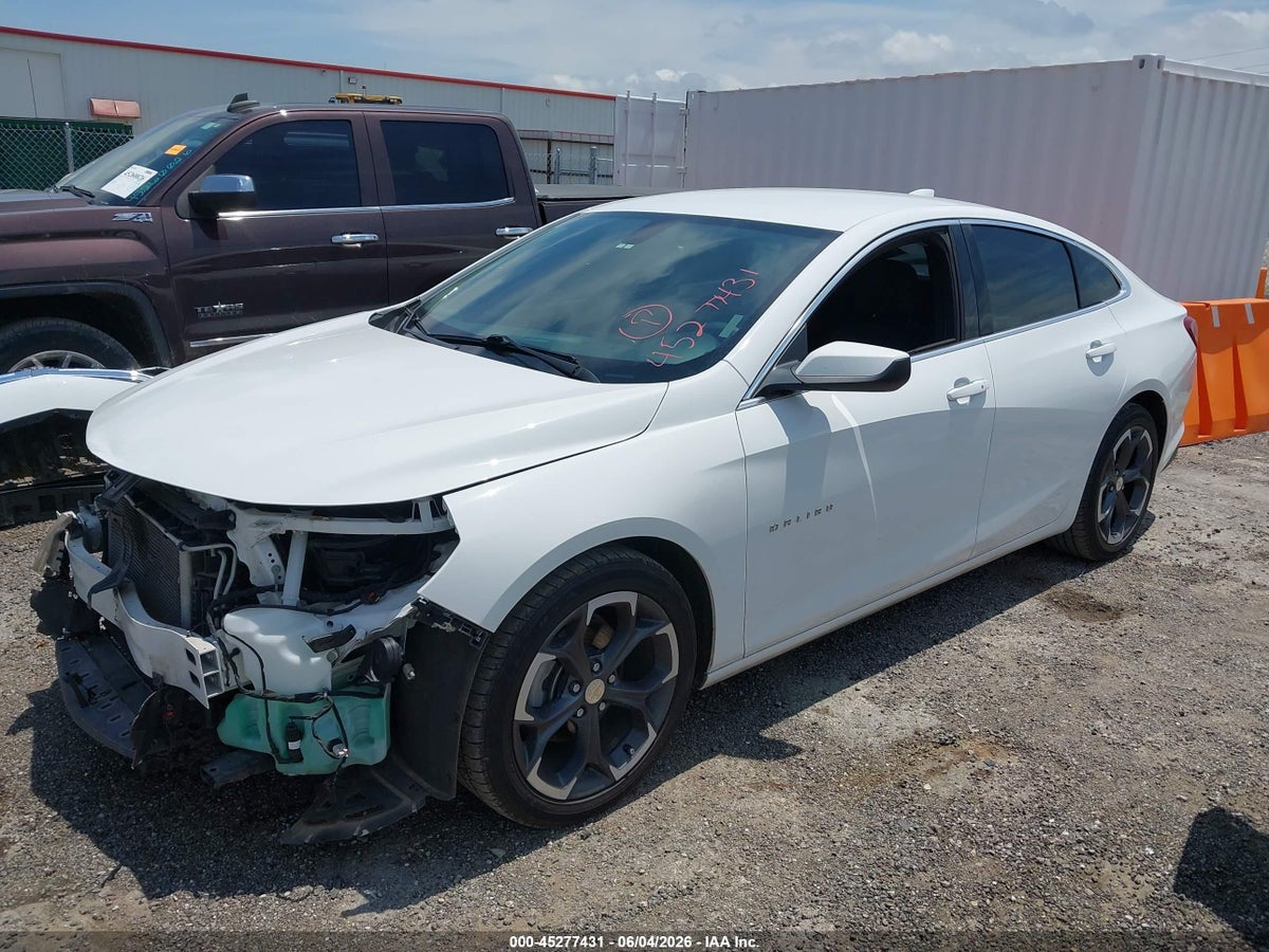 2022 CHEVROLET MALIBU FWD LT — снимка 2