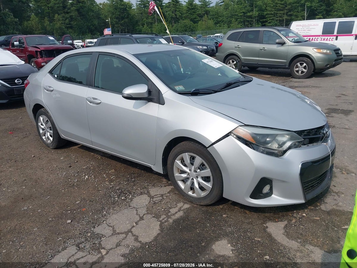 2015 TOYOTA COROLLA S