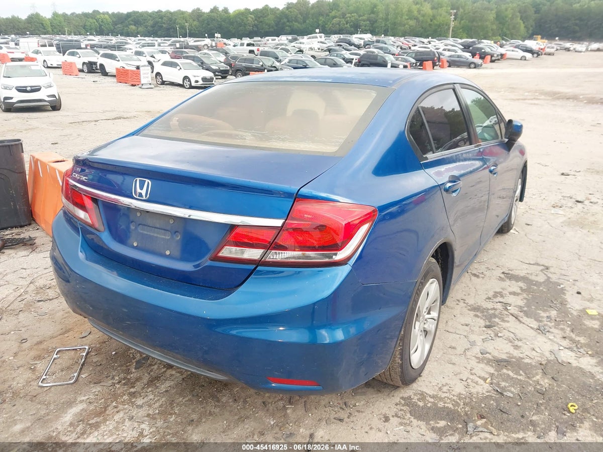 2014 HONDA CIVIC LX — снимка 4