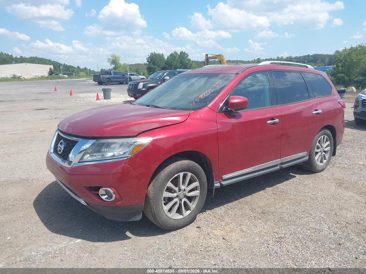 2014 NISSAN PATHFINDER SL — снимка 2