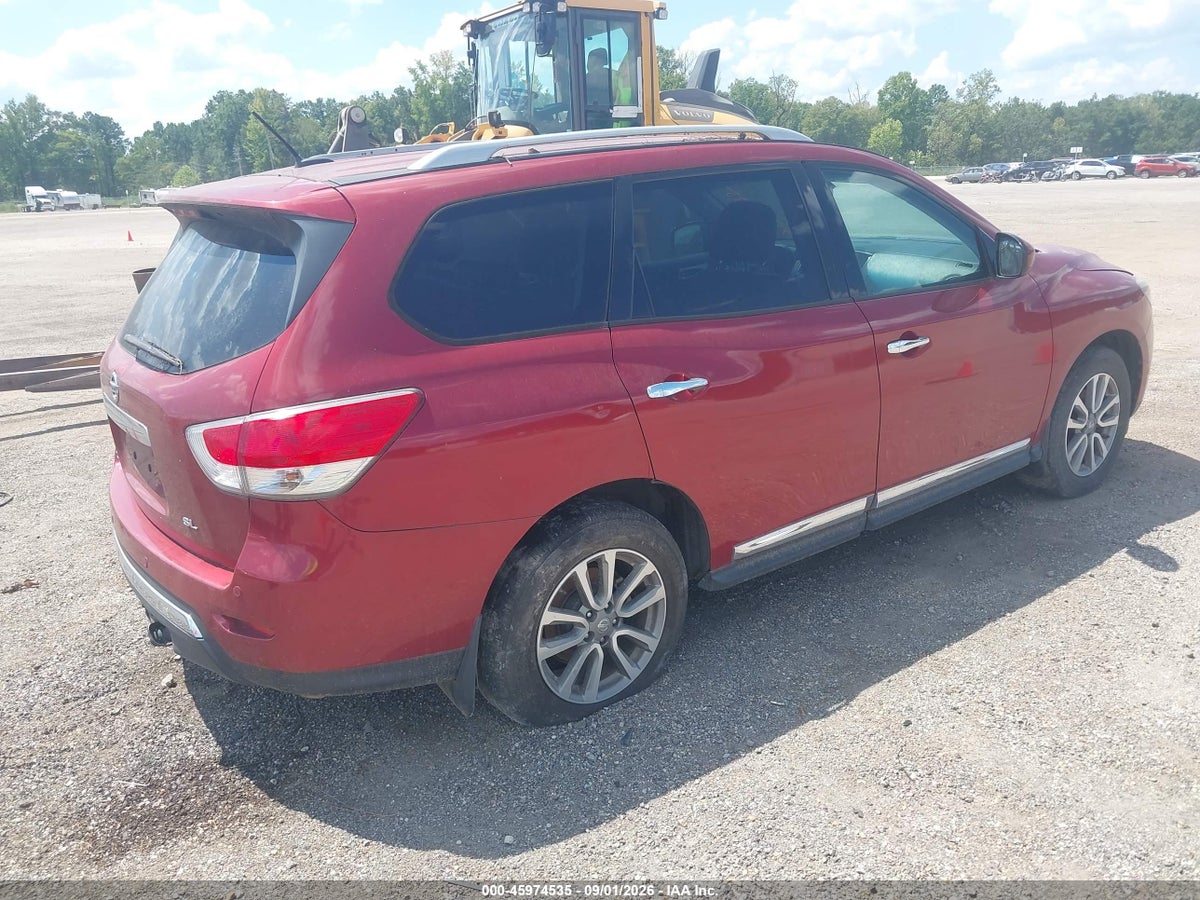2014 NISSAN PATHFINDER SL — снимка 4