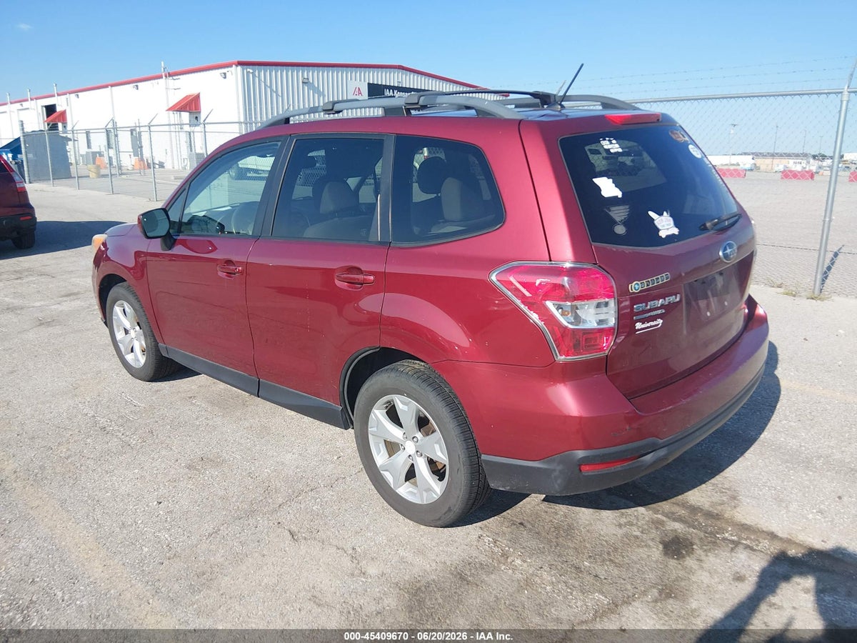 2015 SUBARU FORESTER 2.5I PREMIUM — снимка 3