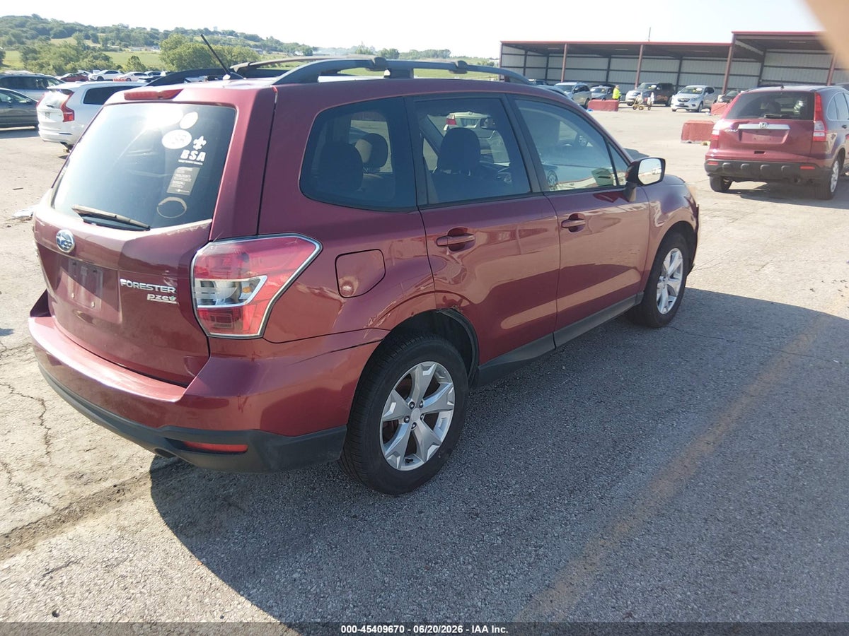 2015 SUBARU FORESTER 2.5I PREMIUM — снимка 4