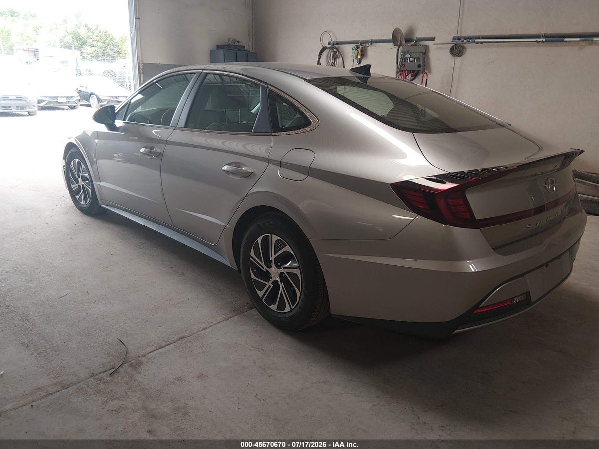 2021 HYUNDAI SONATA BLUE — снимка 3