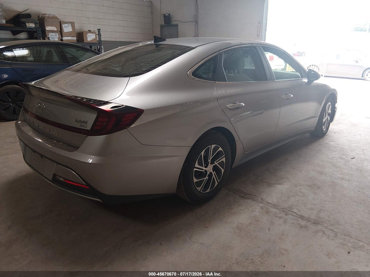 2021 HYUNDAI SONATA BLUE — снимка 4