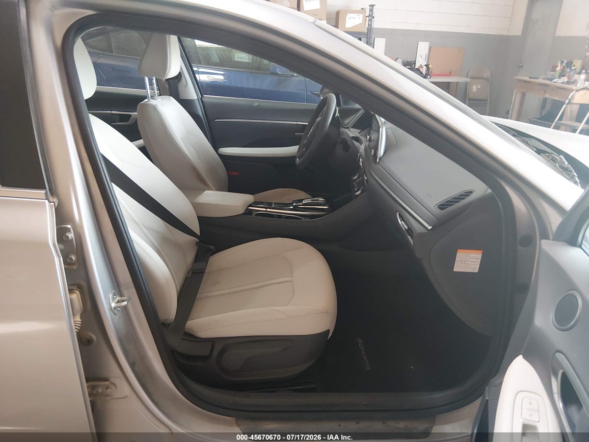 2021 HYUNDAI SONATA BLUE — снимка 5