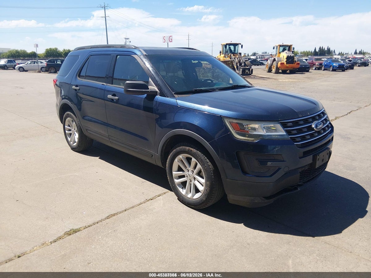 2017 FORD EXPLORER