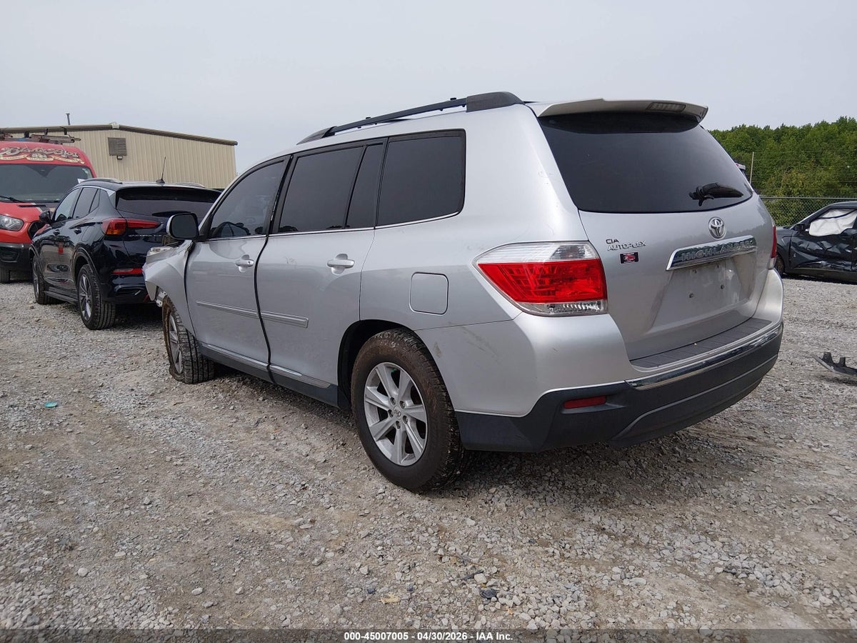 2013 TOYOTA HIGHLANDER BASE PLUS V6/BASE V6/SE V6 — снимка 3
