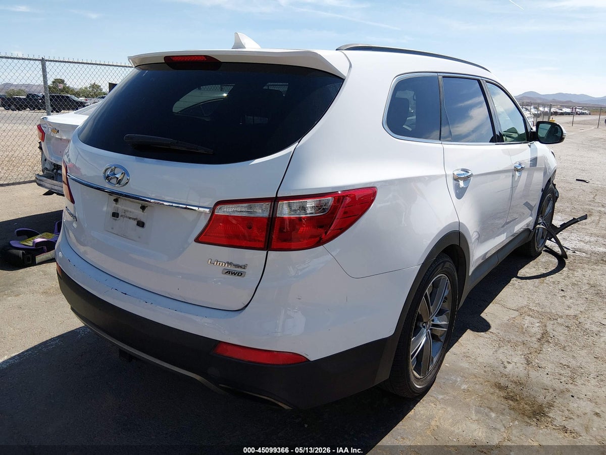 2013 HYUNDAI SANTA FE LIMITED — снимка 4