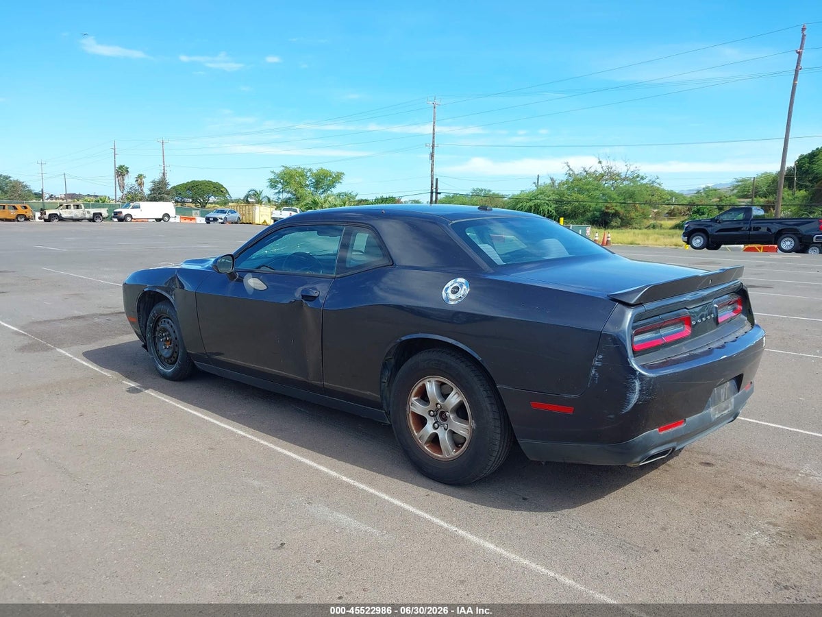 2018 DODGE CHALLENGER SXT — снимка 3
