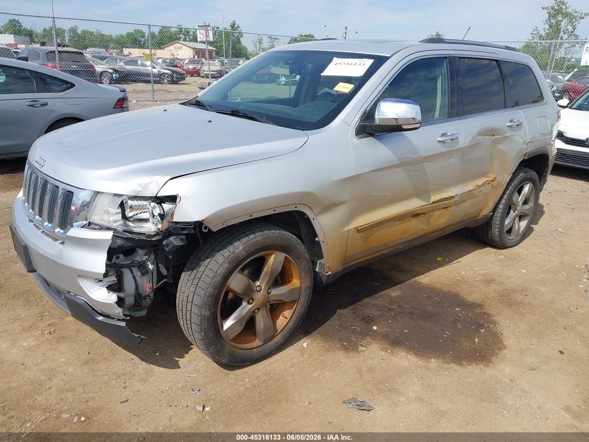 2013 JEEP GRAND CHEROKEE LIMITED — снимка 2