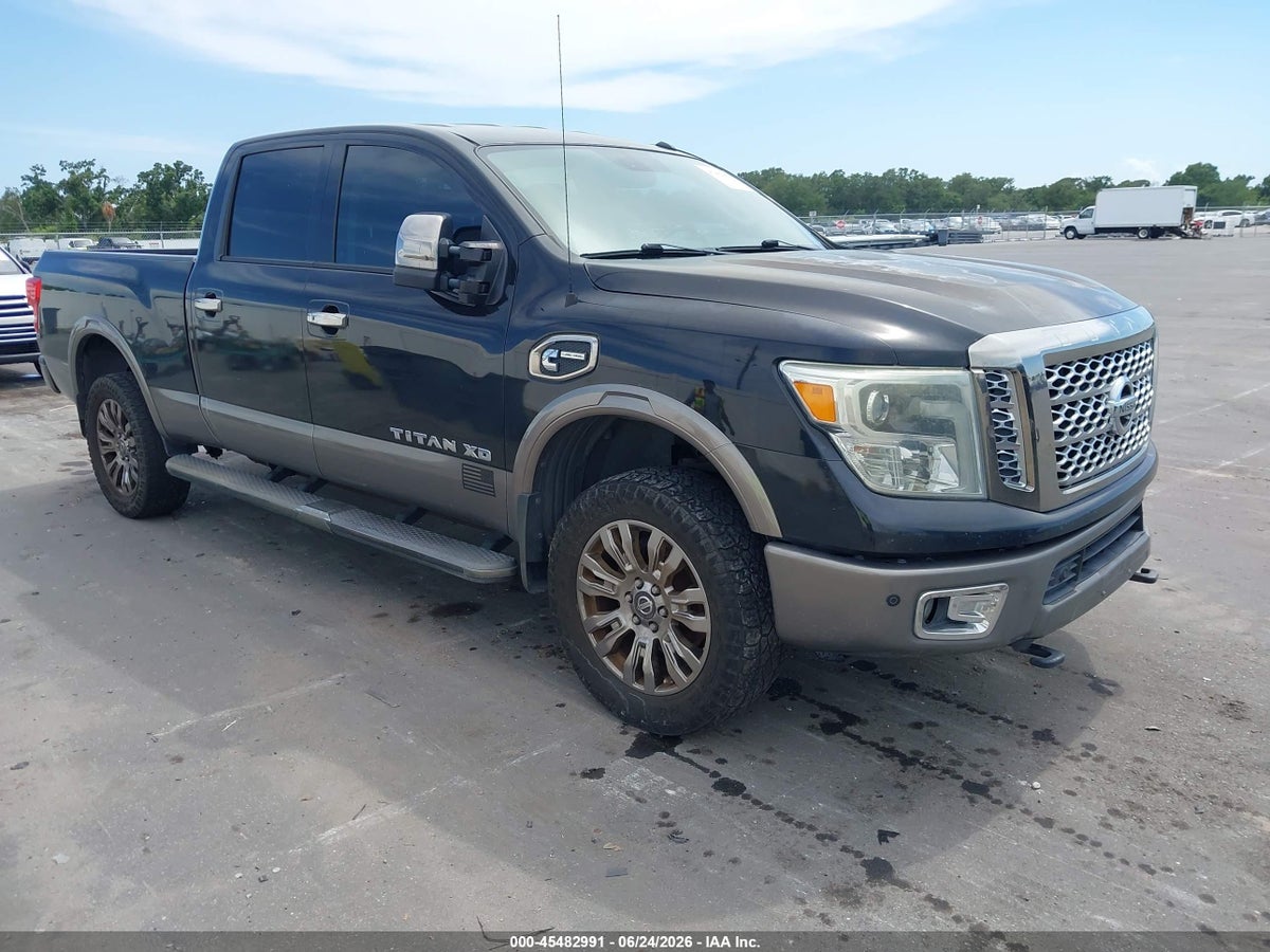2016 NISSAN TITAN XD PLATINUM RESERVE DIESEL