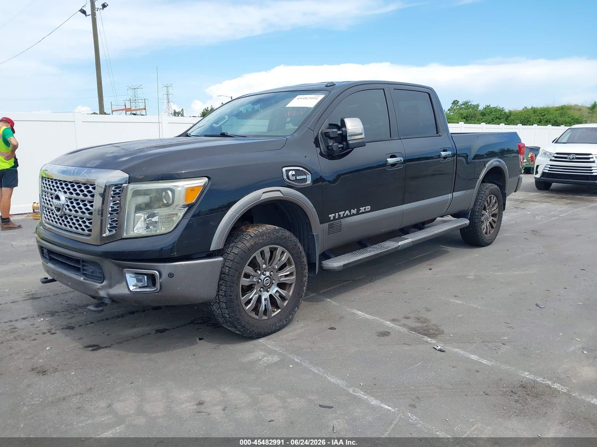 2016 NISSAN TITAN XD PLATINUM RESERVE DIESEL — снимка 2