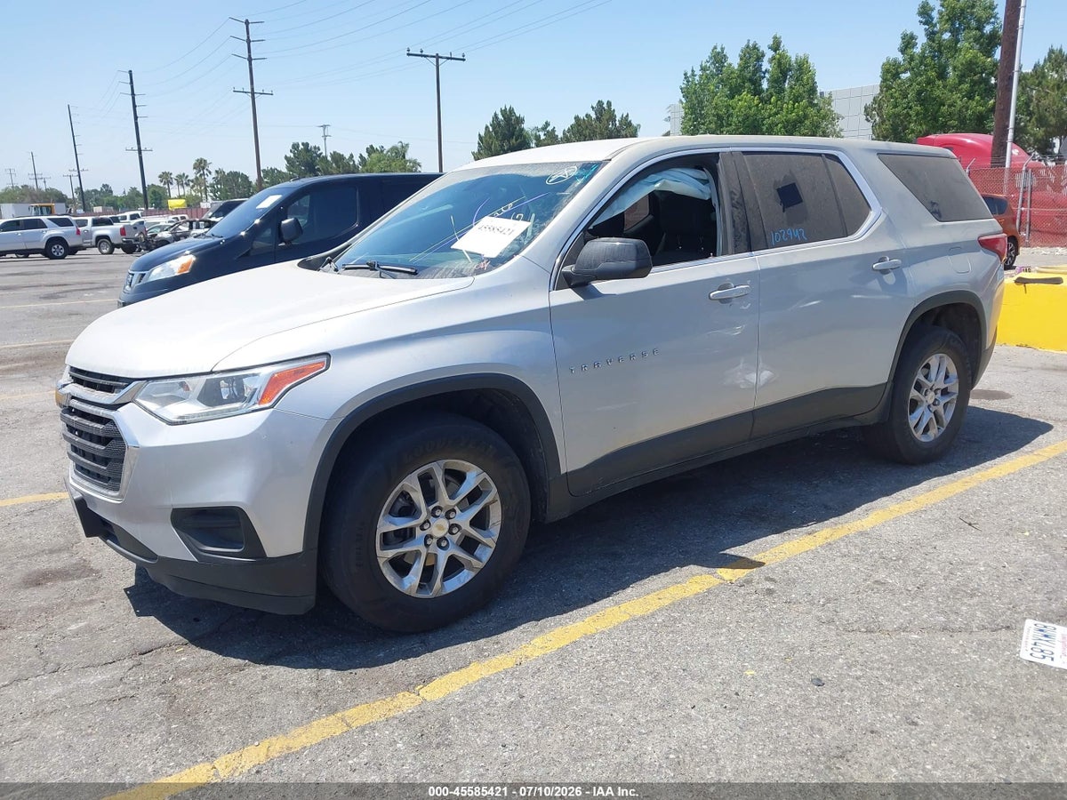 2021 CHEVROLET TRAVERSE FWD LS — снимка 2