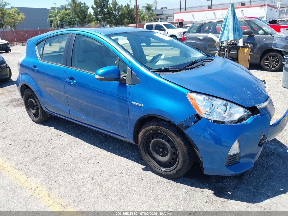 2014 TOYOTA PRIUS C ONE