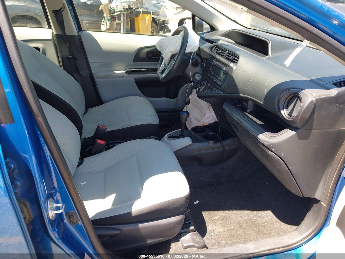 2014 TOYOTA PRIUS C ONE — снимка 5