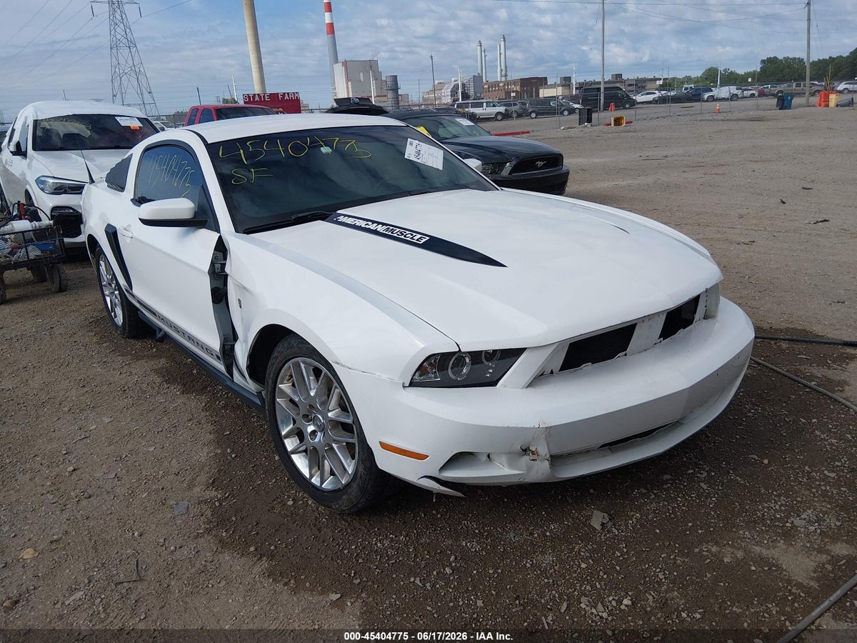 2012 FORD MUSTANG V6/V6 PREMIUM