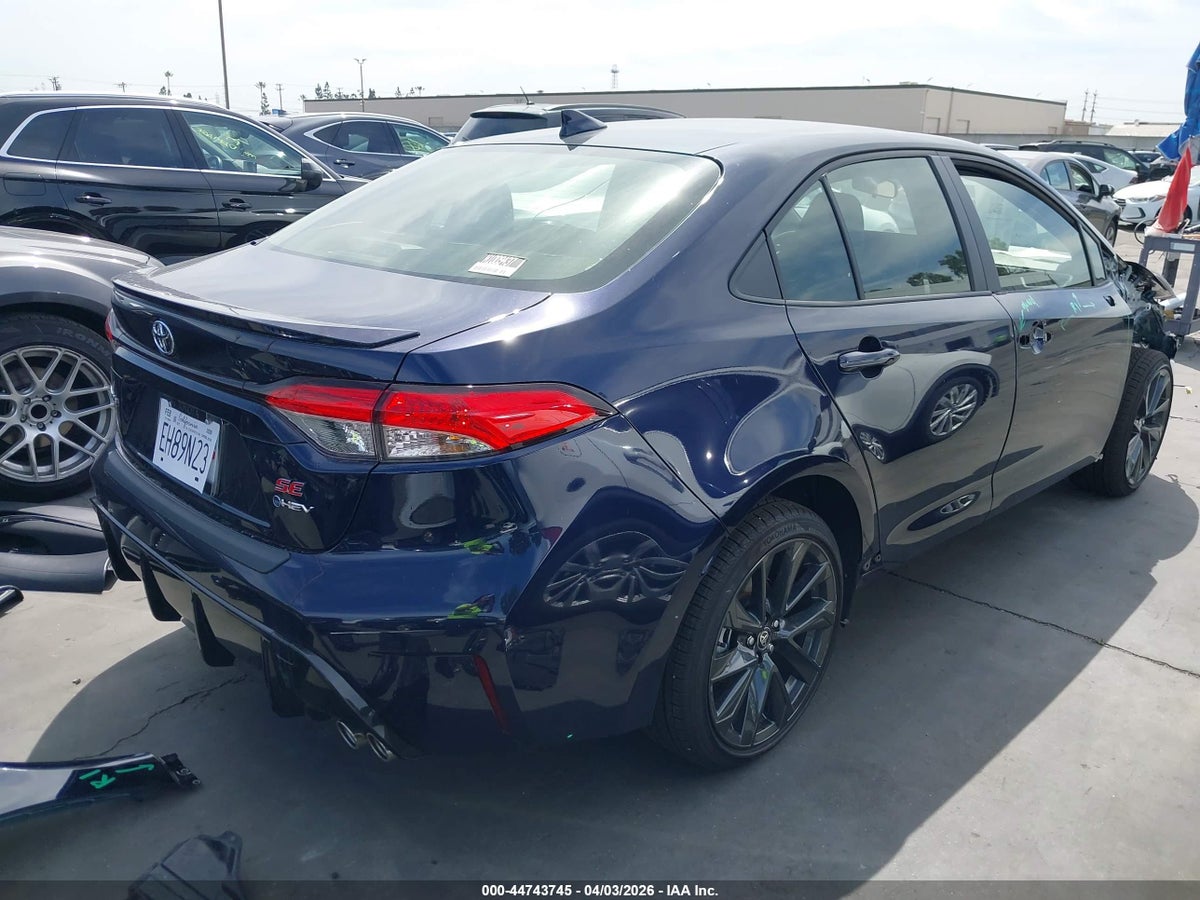2026 TOYOTA COROLLA HYBRID HYBRID SE — снимка 4