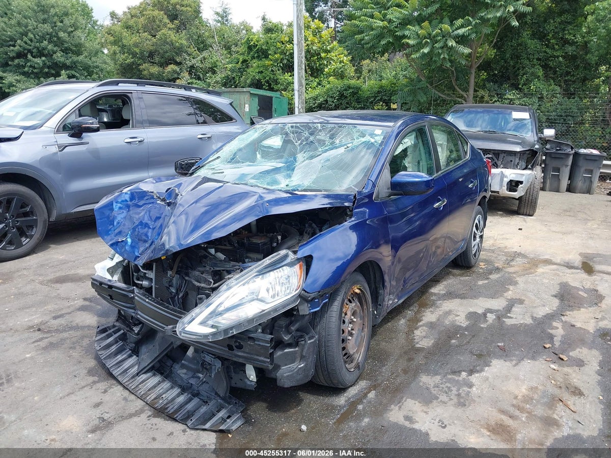 2019 NISSAN SENTRA S — снимка 2