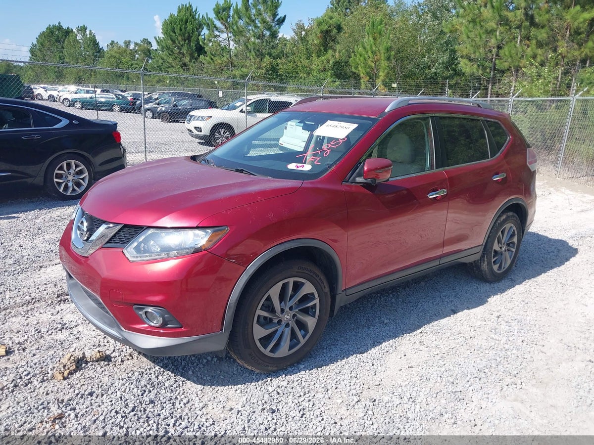2016 NISSAN ROGUE SL — снимка 2
