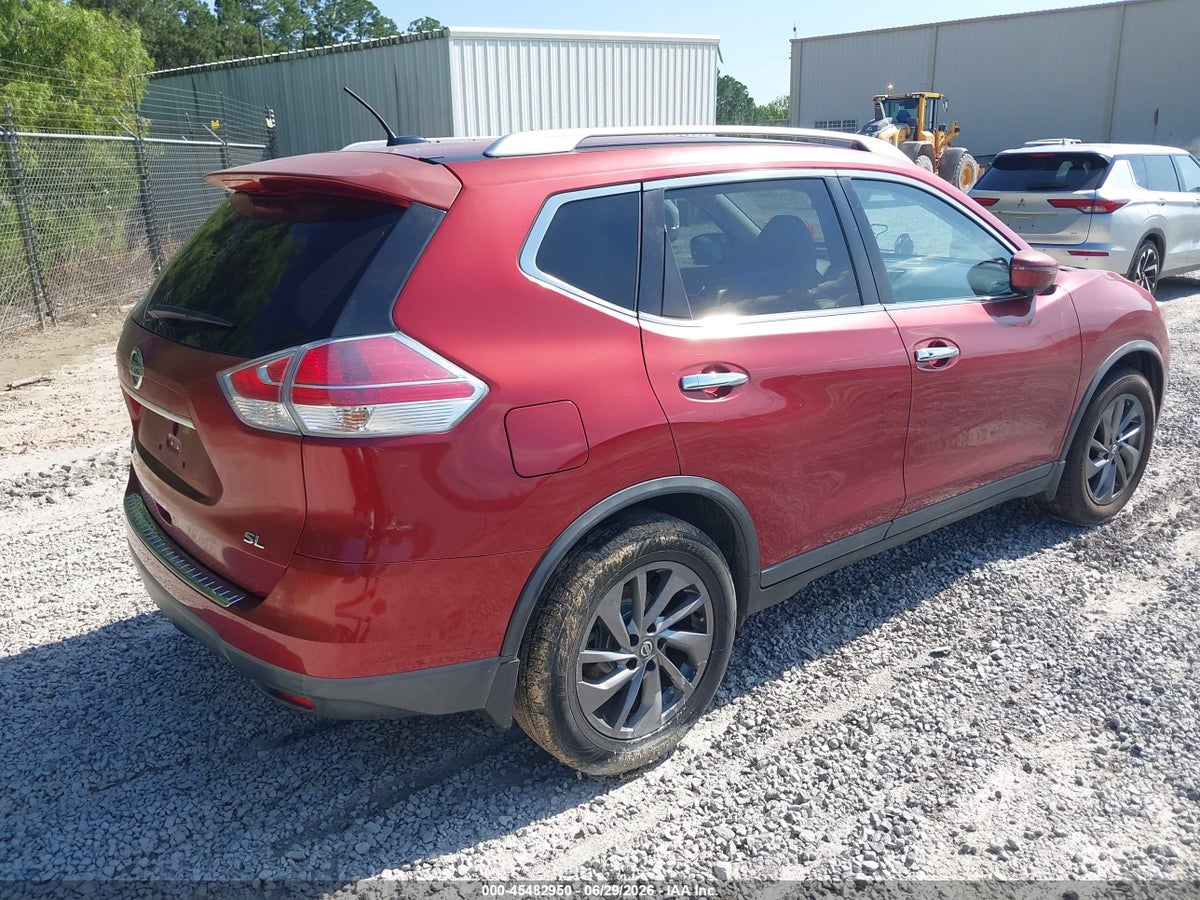 2016 NISSAN ROGUE SL — снимка 4