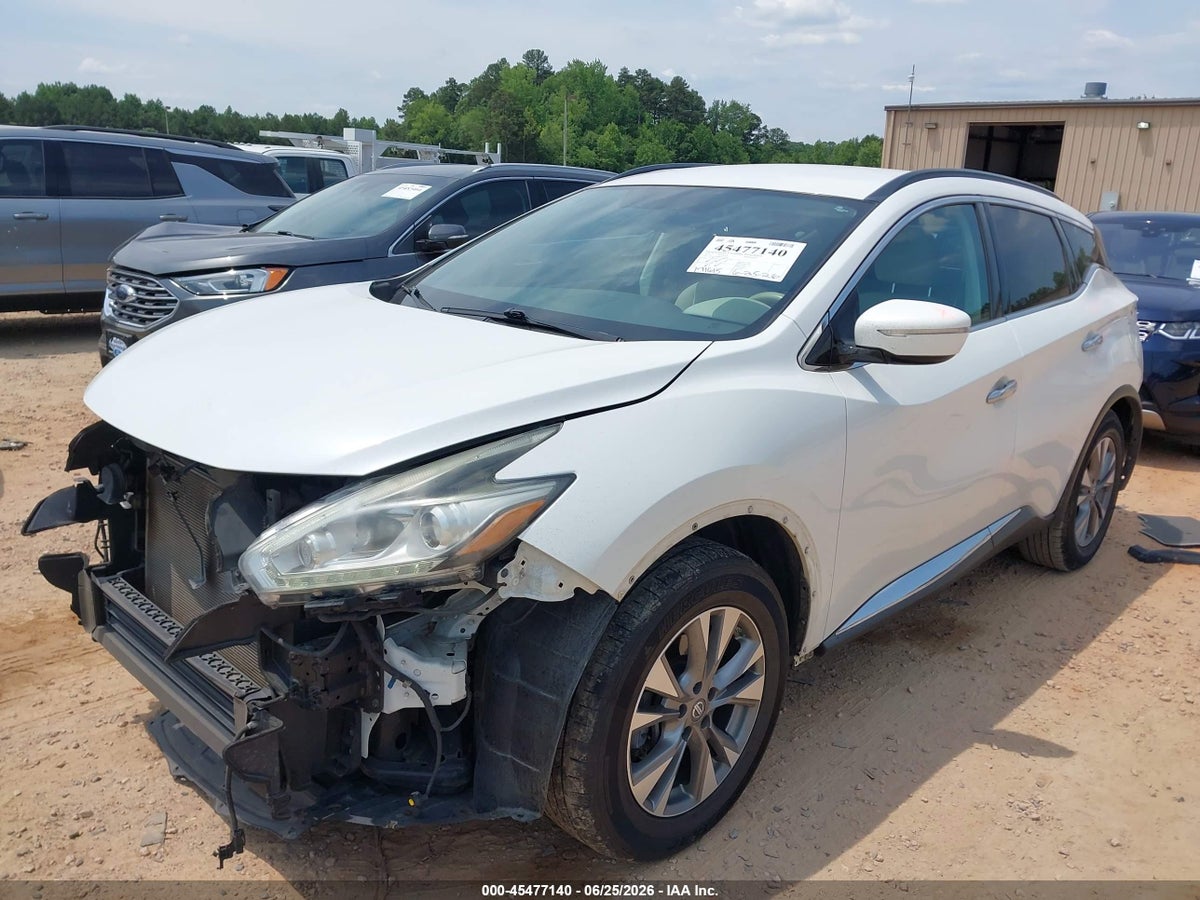 2015 NISSAN MURANO SV — снимка 2