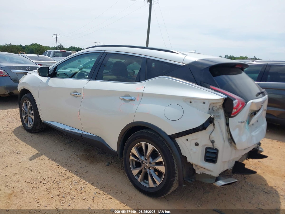 2015 NISSAN MURANO SV — снимка 3