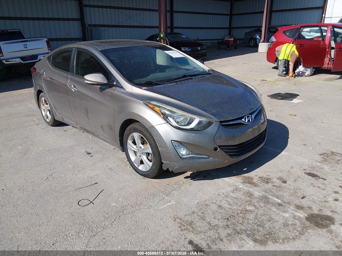 2016 HYUNDAI ELANTRA VALUE EDITION