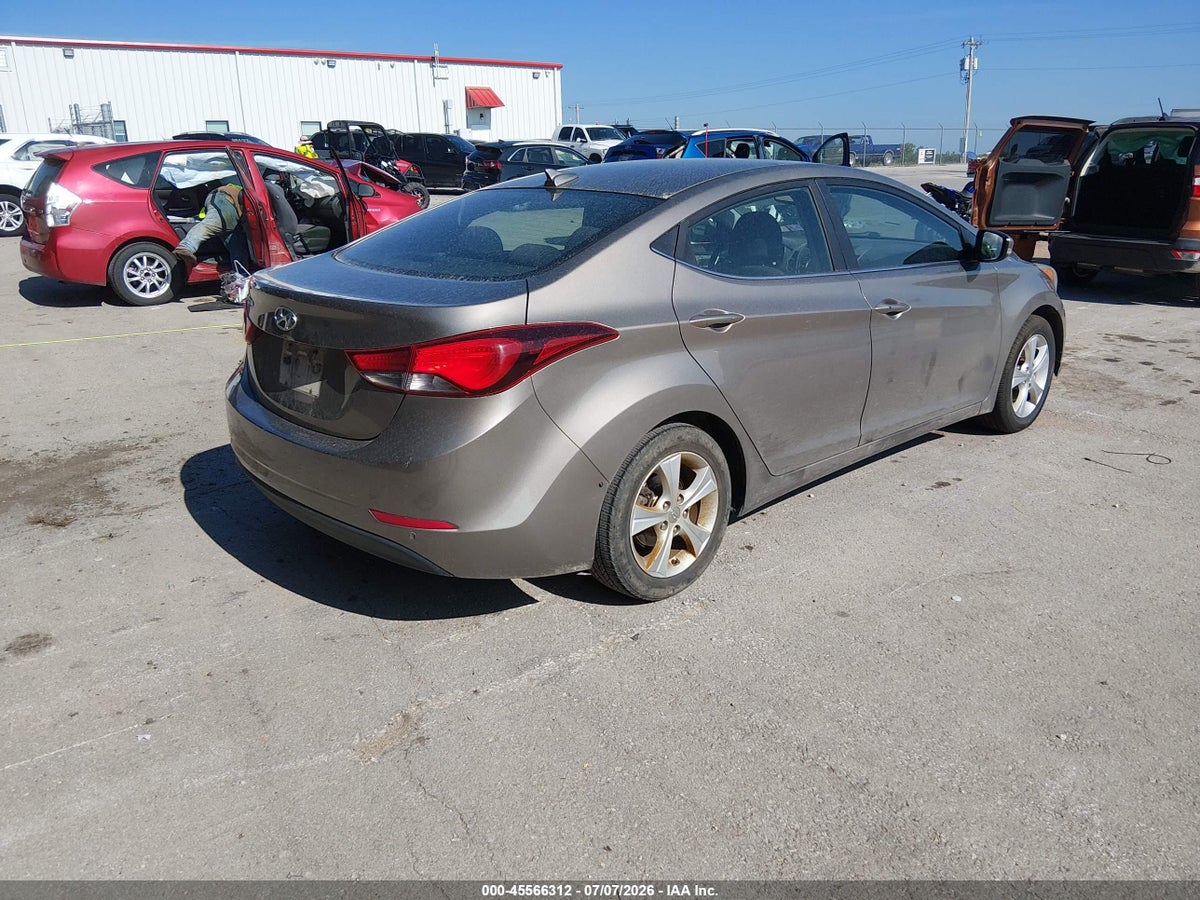 2016 HYUNDAI ELANTRA VALUE EDITION — снимка 4