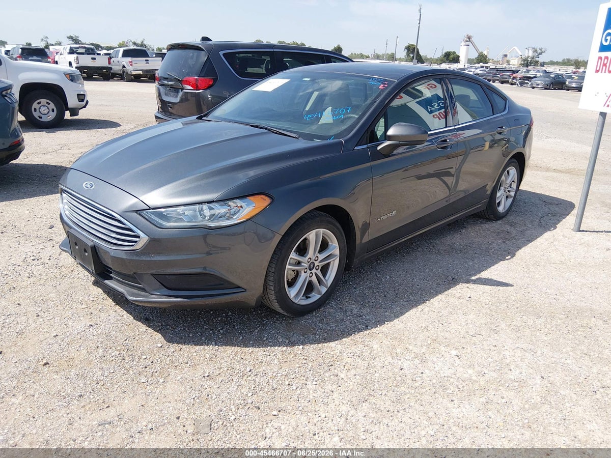 2018 FORD FUSION HYBRID S — снимка 2