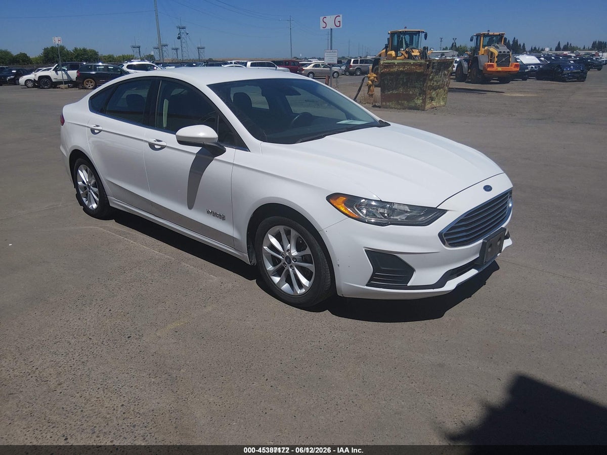 2019 FORD FUSION HYBRID SE