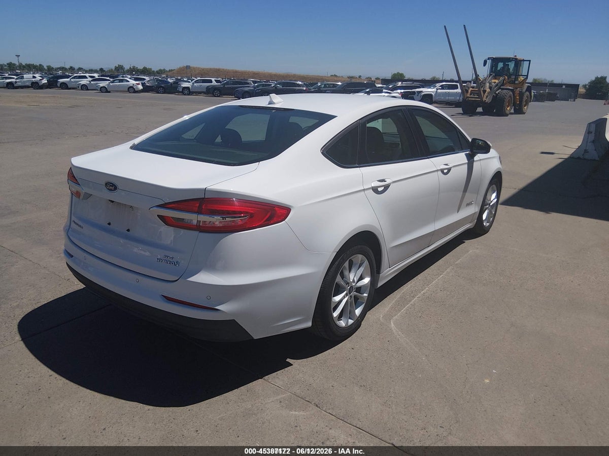 2019 FORD FUSION HYBRID SE — снимка 4