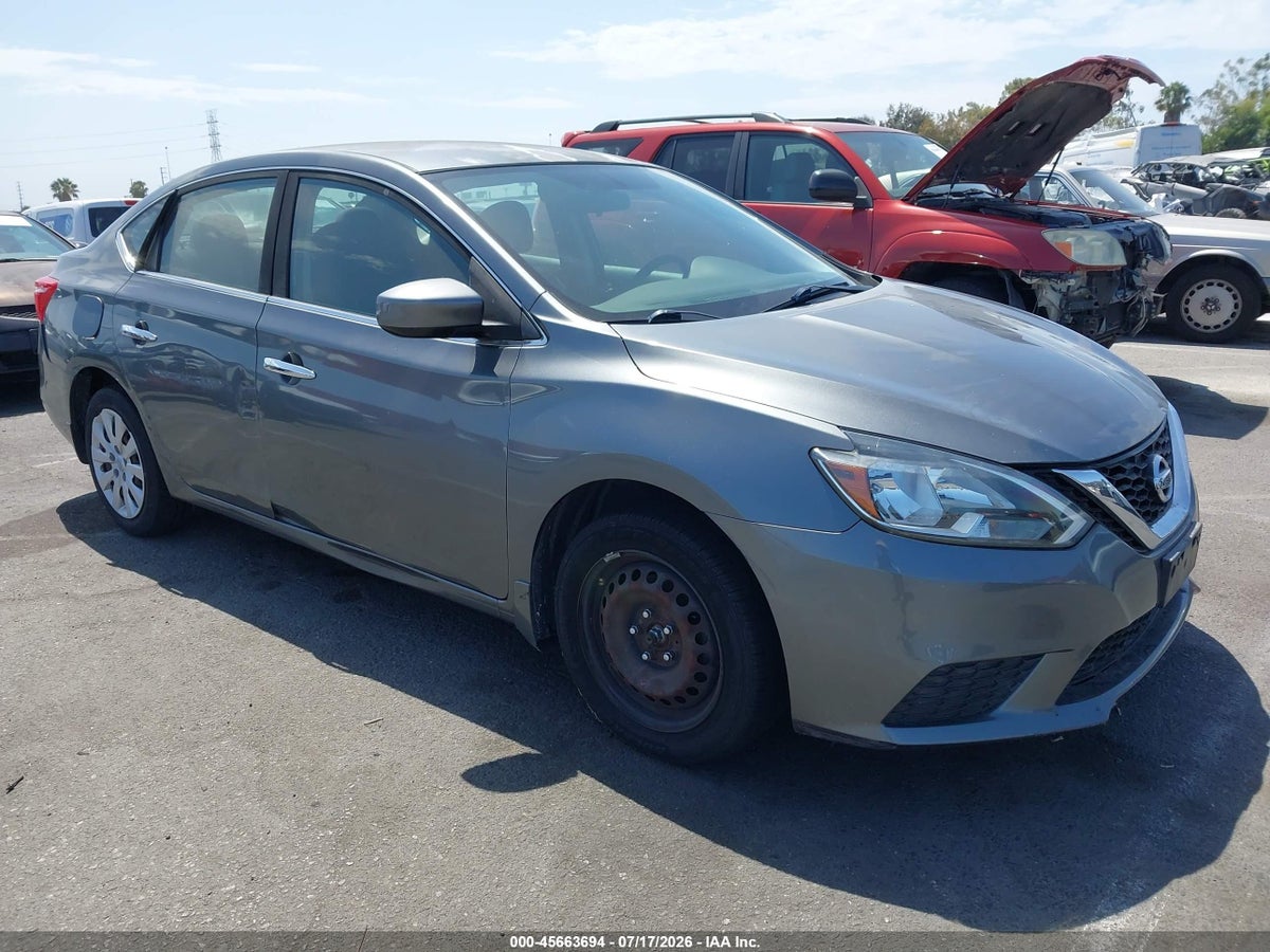 2016 NISSAN SENTRA S