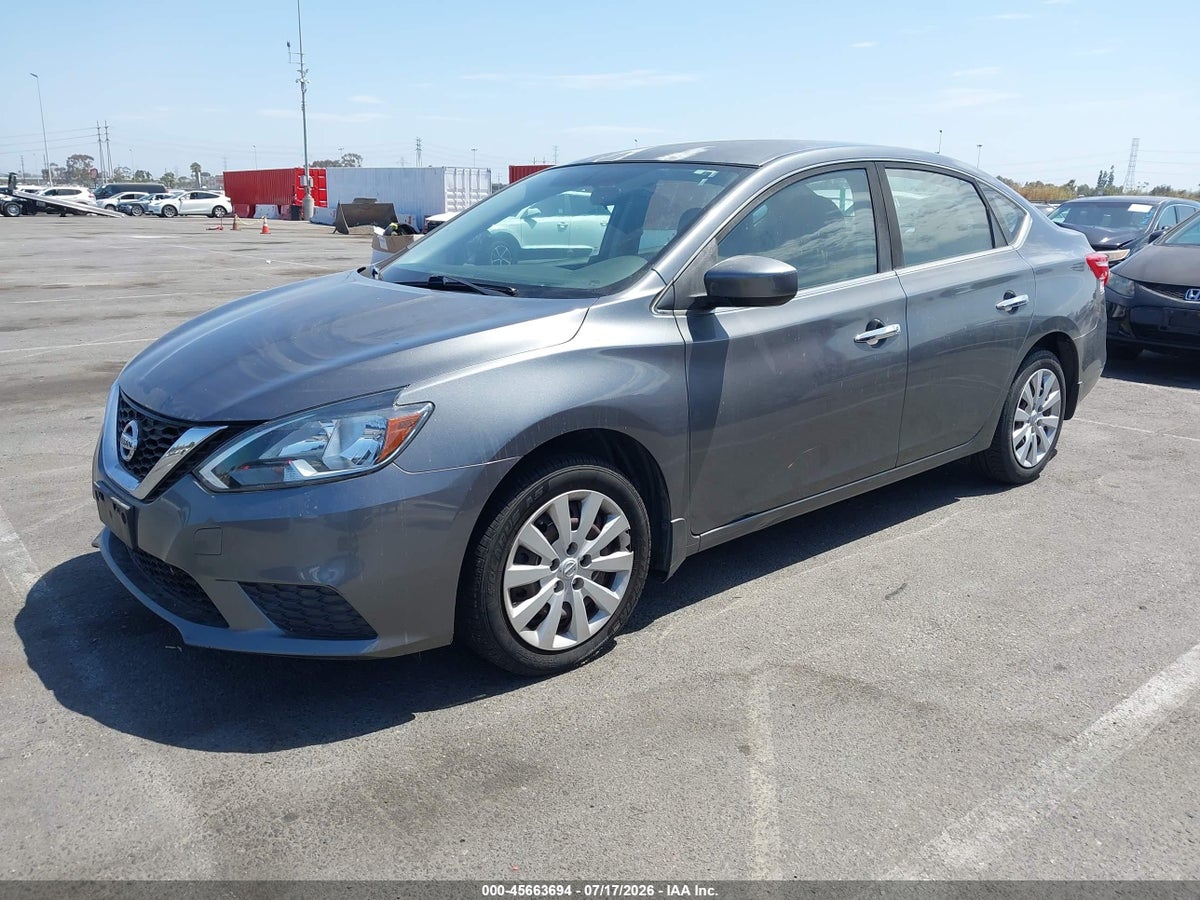 2016 NISSAN SENTRA S — снимка 2